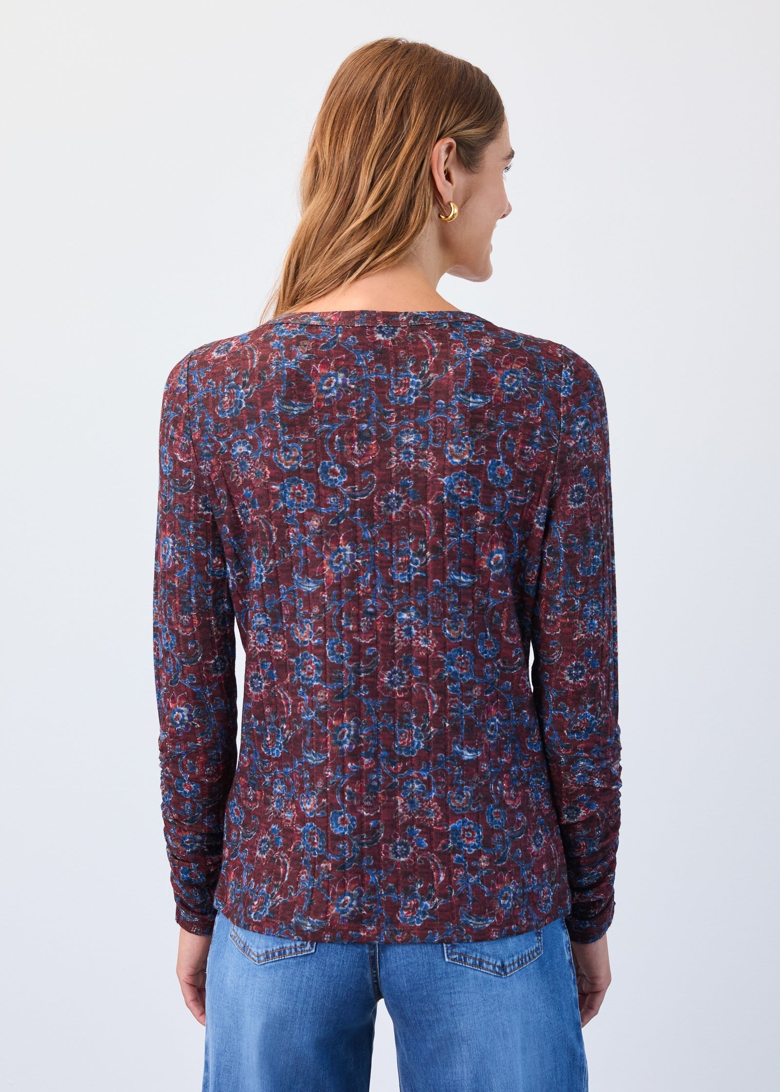 Crest Floral Long Sleeve