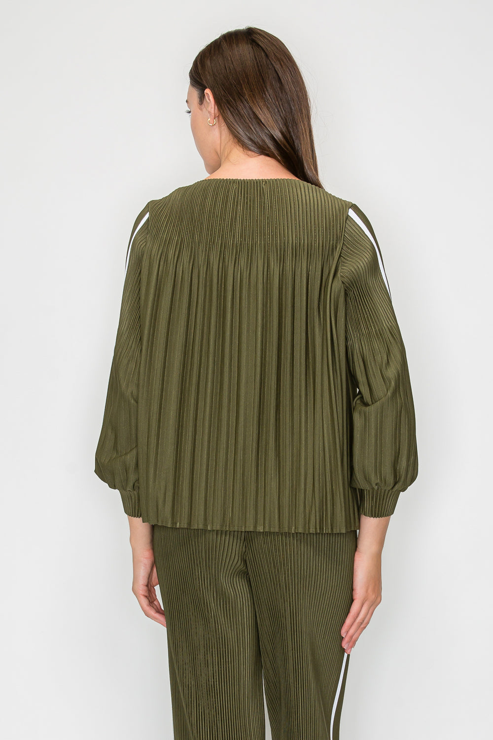 Jaline Pleated Top