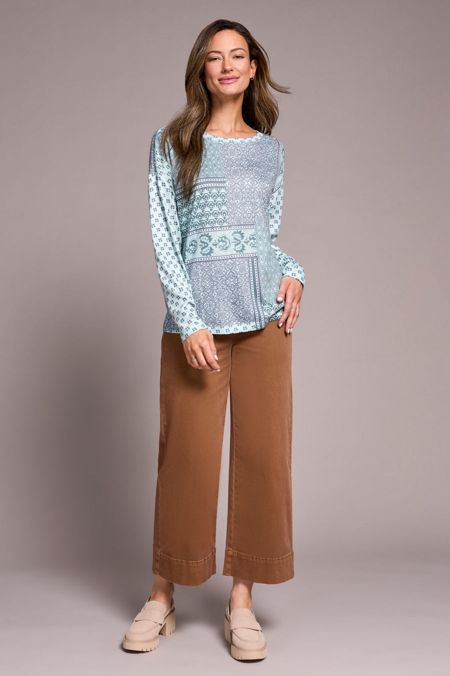 Crew Neck Combou