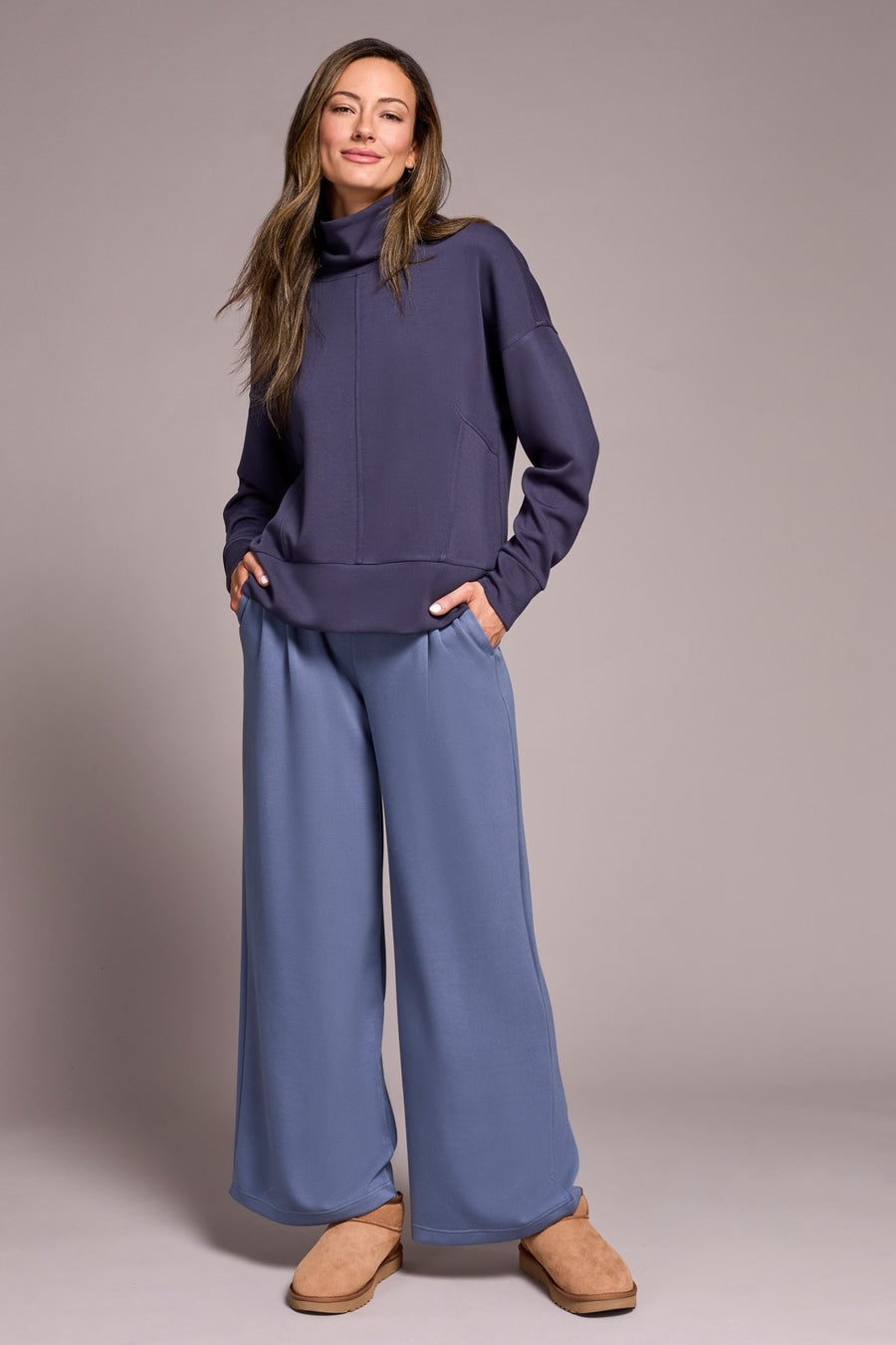 Funnel Neck Long Sleeve